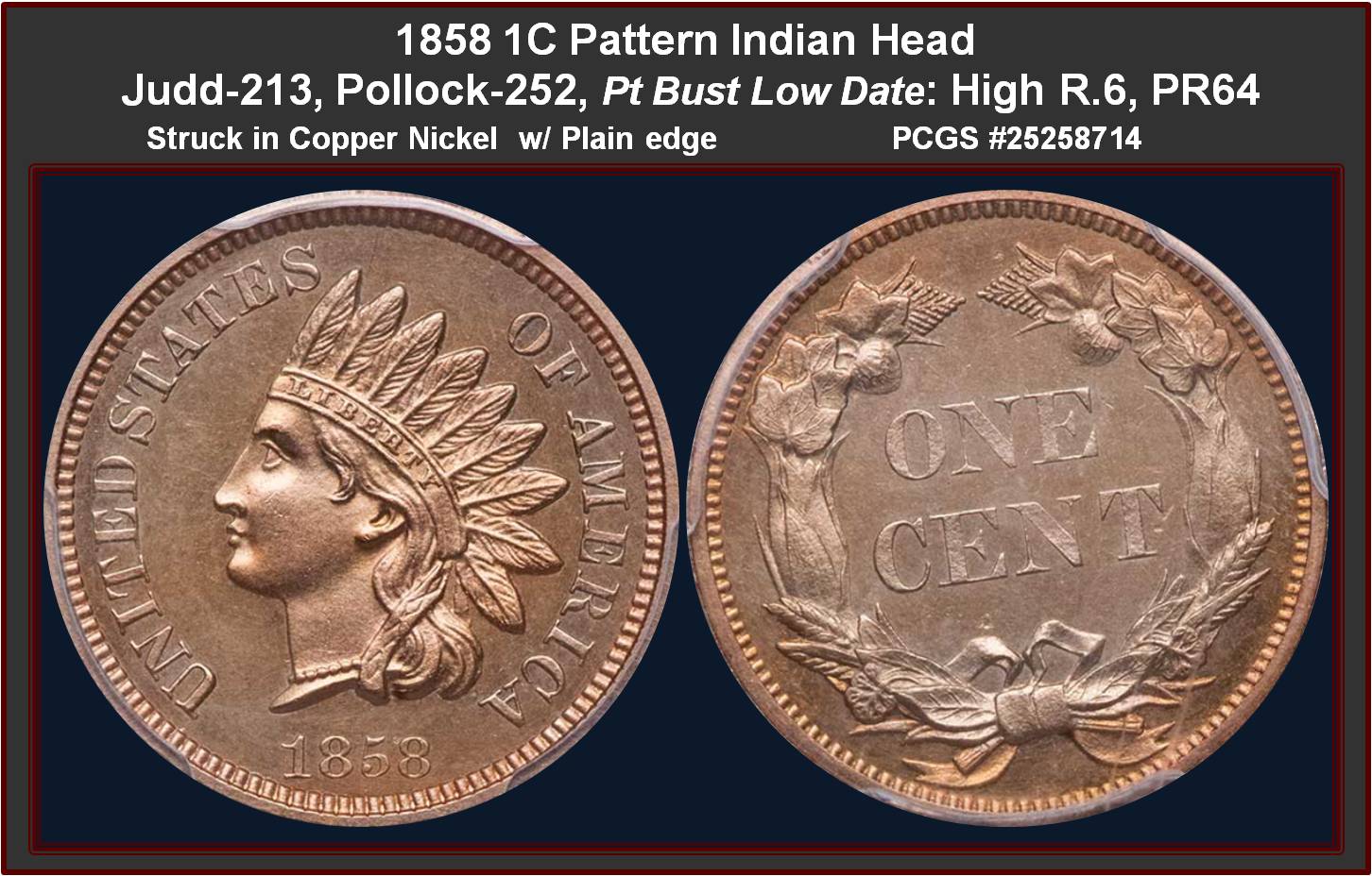 US Patterns- WHAT U.S. COINAGE COULD HAVE BEEN - Custom Set