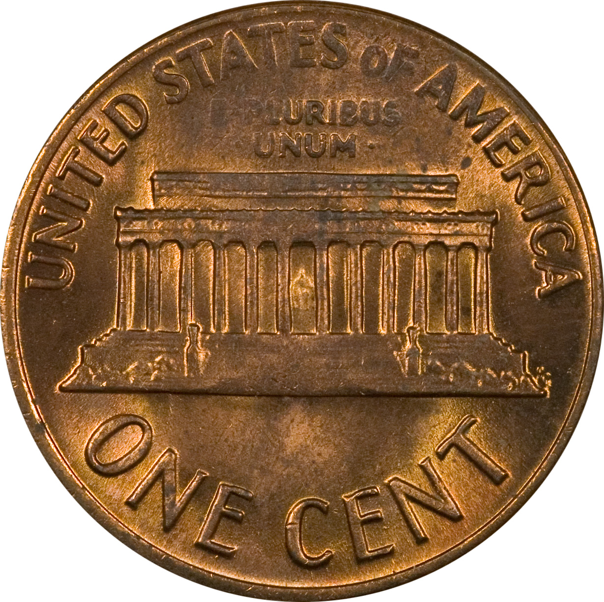 1972-D-Lincoln-Memorial---Struck-Thru